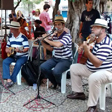 Grupo Chapeu de Palha na Praça do Largo do Machado